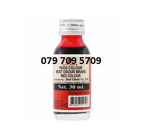 Màu Thực Phẩm Best Odour Chai 30ml - Màu Đỏ