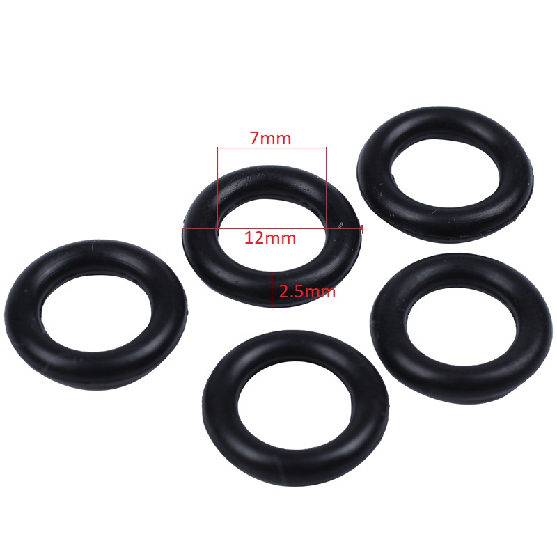 Set 50 vòng đệm cao su mini , vòng thâu quai dép - ron, gioăng cao su