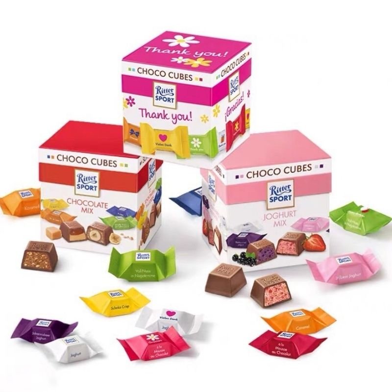Ritter Sport Choco Cubes Thank You 176g