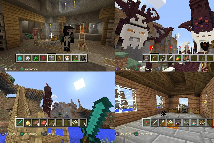 GAME MINECRAFT CHO MÁY GAME PLAYSTATION 4