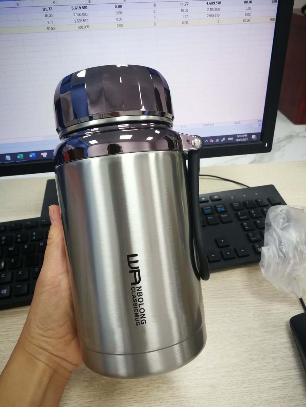 Bình giữ nhiệt cao cấp INOX 304 CAO CẤP, giữ nhiệt vô cùng hiệu quả, nhỏ gọn tiện dụng có nhiều dung tích 1000ml, 1200ml