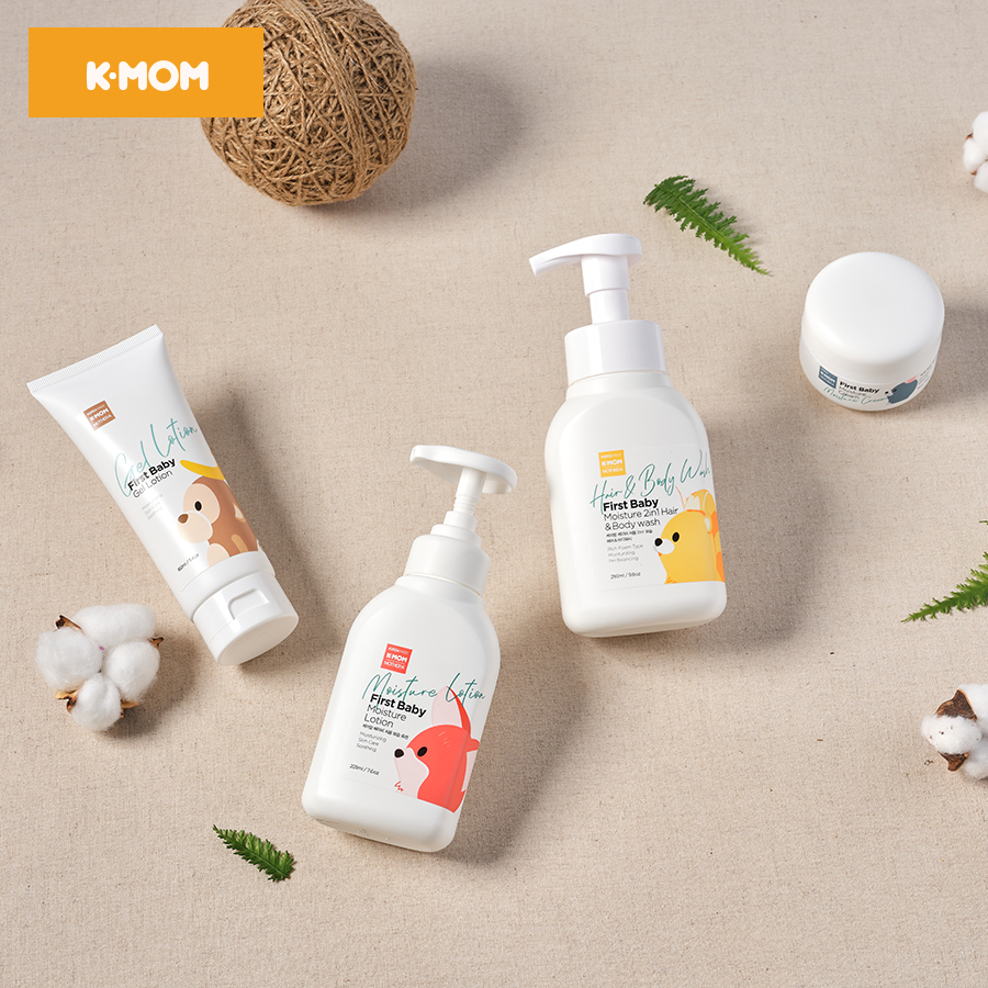 SỮA TẮM GỘI HỮU CƠ CHO BÉ K-MOM (290ML)