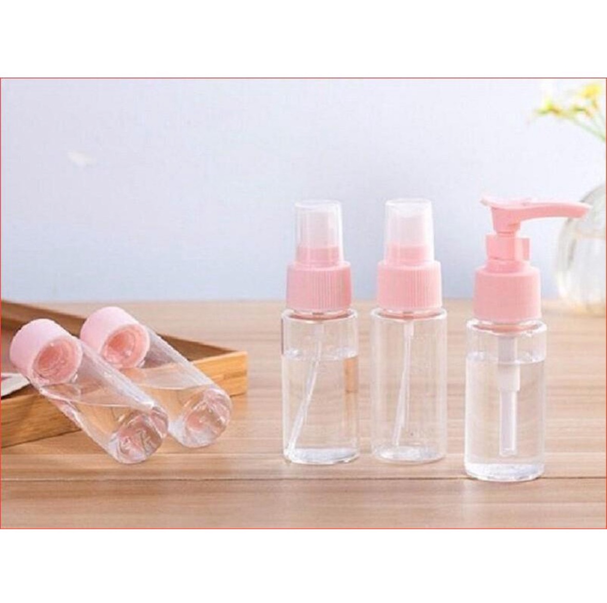 [Hoàn tiền 10%] 💋 💋 💋  Bộ Chiết Mỹ Phẩm Du Lịch - Tiện Ít 💋 💋 💋
