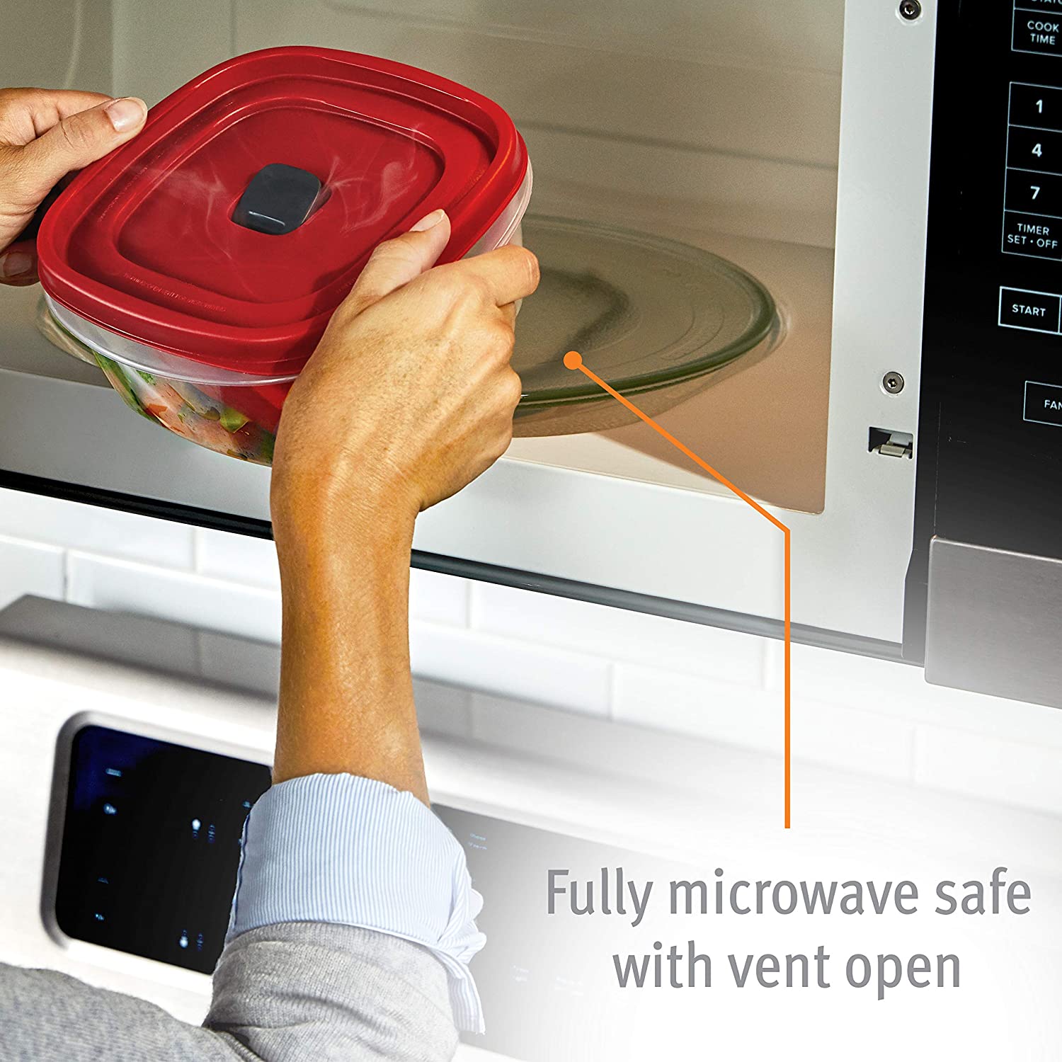 [HCM] Bộ 20 hộp Rubbermaid Easy Find Lids (40 món)
