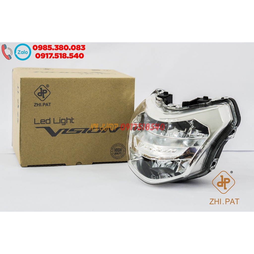 🏆 CHÓA LED 2 TẦNG ZHIPAT GẮN VISION 2014 - 2019 (CHÍNH HÃNG FULL BOX) 🏆