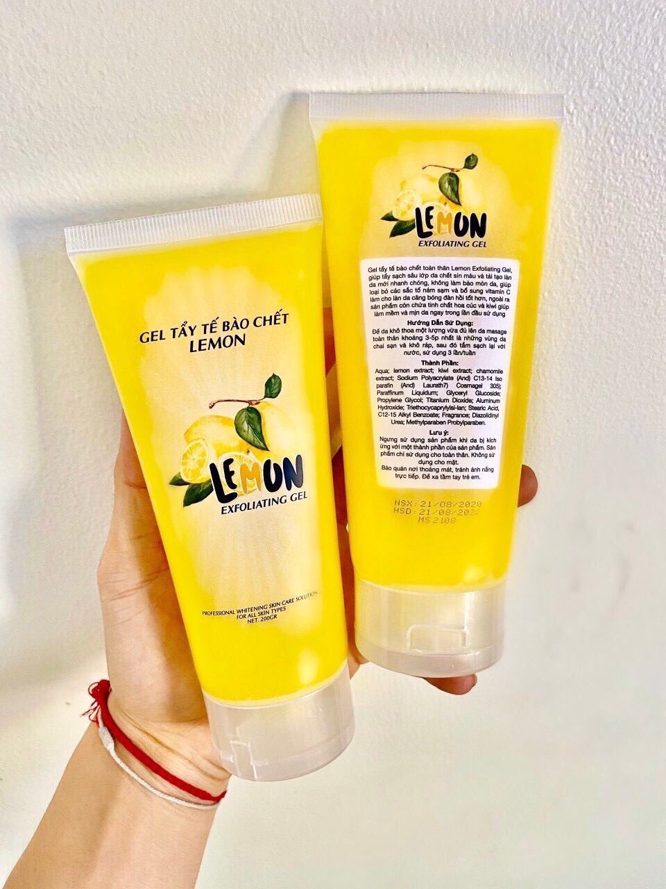 Gel tẩy tế bào chết Lemon Chanh 200g