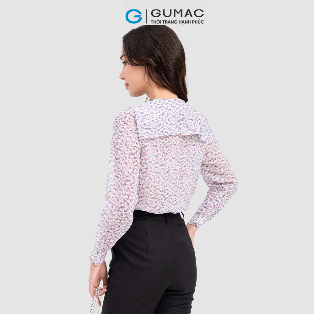 Áo kiểu bâu thủy thủ thời trang GUMAC LA1104