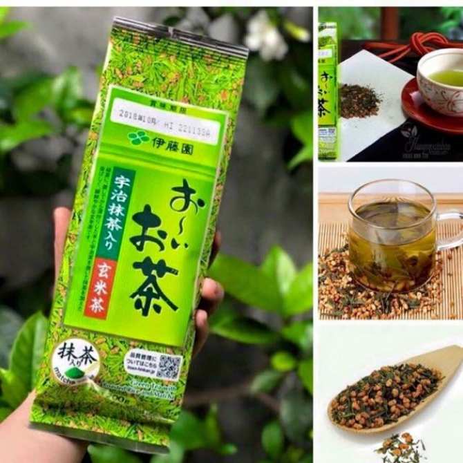 Trà xanh gạo lứt rang  ITOEN Nhật Bản  [HSD T9/2023]