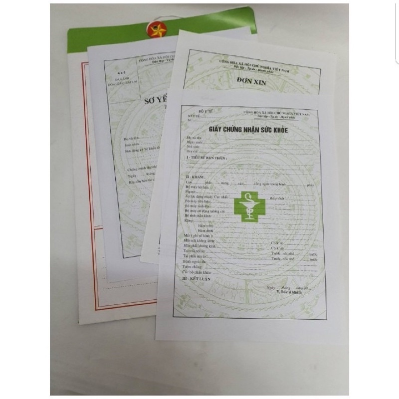 1 Bộ Hồ Sơ Xin Việc