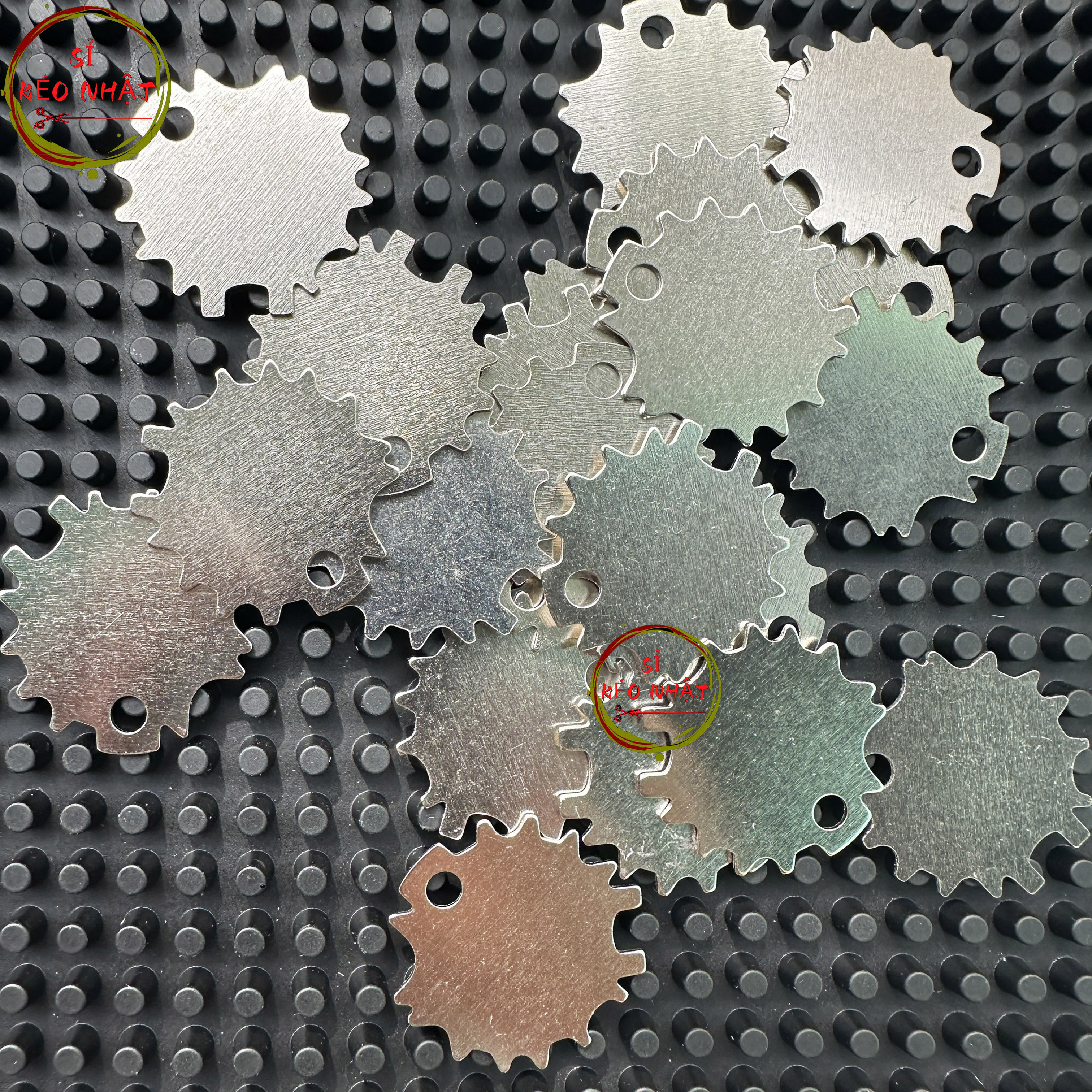 Dụng cụ chỉnh kéo cắt tóc tại nhà [Màu trắng chủng loại inox]