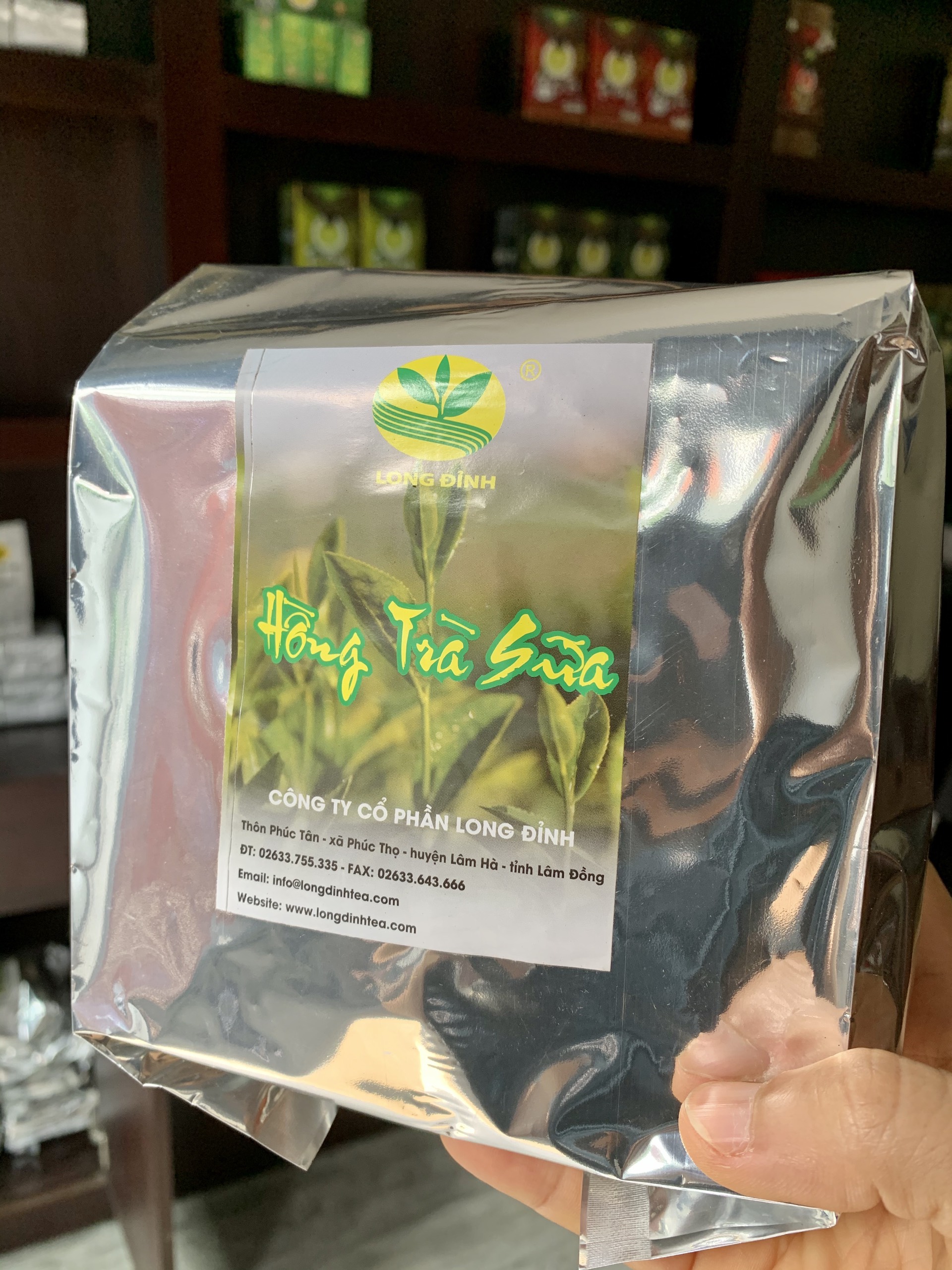 Hồng trà sữa 425 Long Đỉnh gói 200 gram