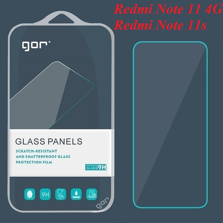 Kính cường lực xiaomi redmi note 11 4g 6,43" / redmi note 11s - kính cường lực gor trong suốt xiaomi redmi note 11 6,64" / redmi note 11s