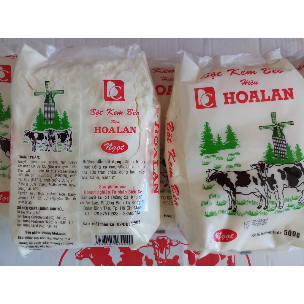 Sữa Bột Kem Béo Hiệu Hoa Lan(Hòa Lan), gói 500g