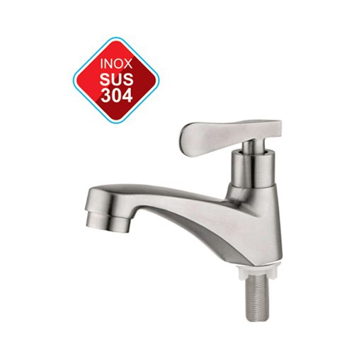 Vòi lavabo rửa mặt Inox sus 304