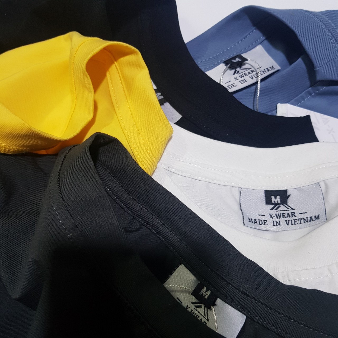 Áo thun unisex Tee Basic X-WEAR 10 màu cơ bản