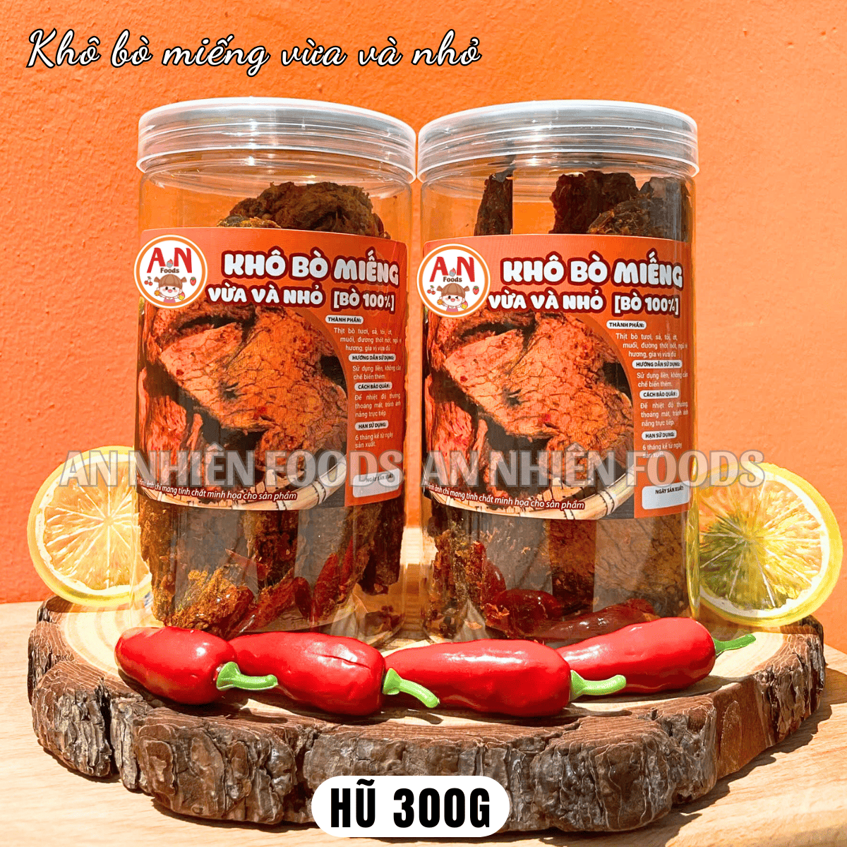 Khô bò miếng vừa và nhỏ (có video)