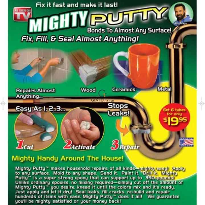 Keo sáp dán đa năng Mighty Putty cao cấp (THẾ HỆ MỚI)