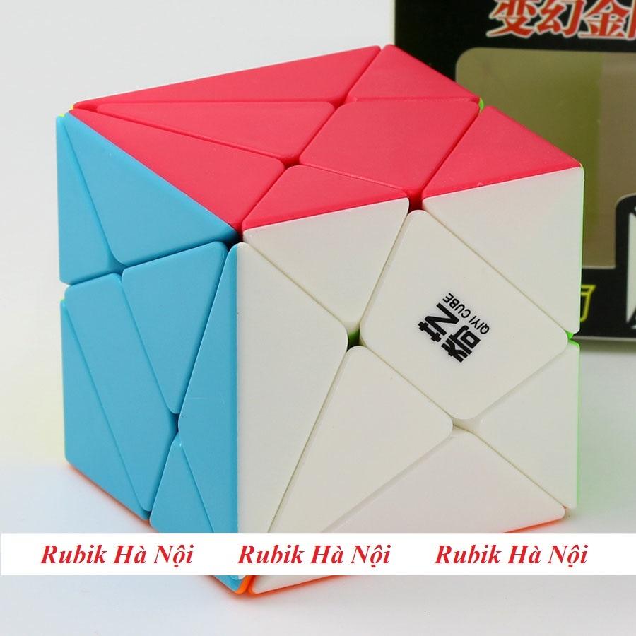 Rubik Axis Qiyi Đen/Stickerless/Jelly