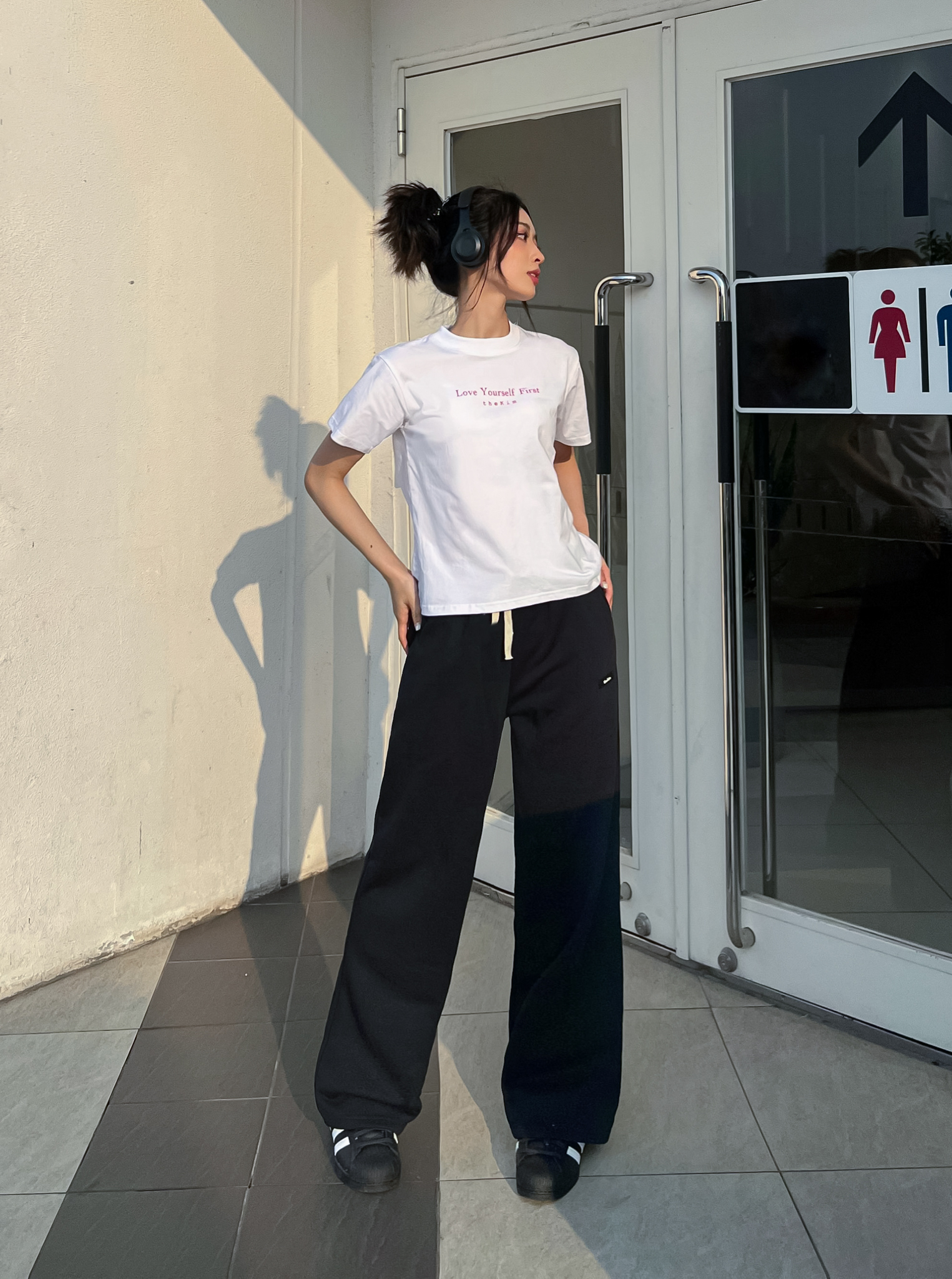 The Kim A182 Áo thun Baby tee The Kim - Love Yourself First origin basic Tshirt