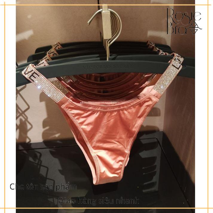 Quần lót lụa đính đá sexy love P313