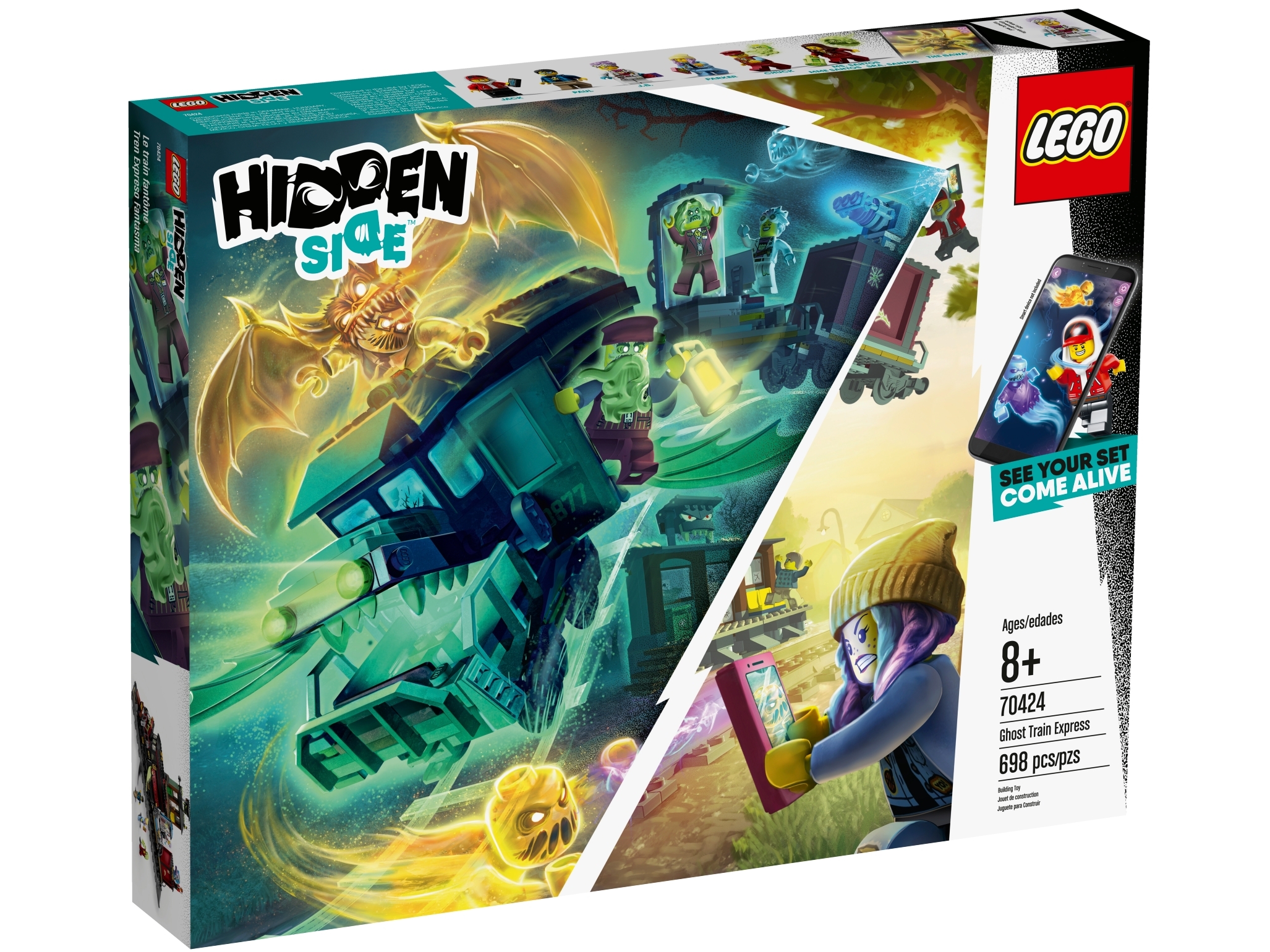 [HAPPY BRICKS] - LEGO  HIDDEN SIDE - 70424 - GHOST TRAIN EXPRESS - CHUYẾN TÀU MA QUÁI