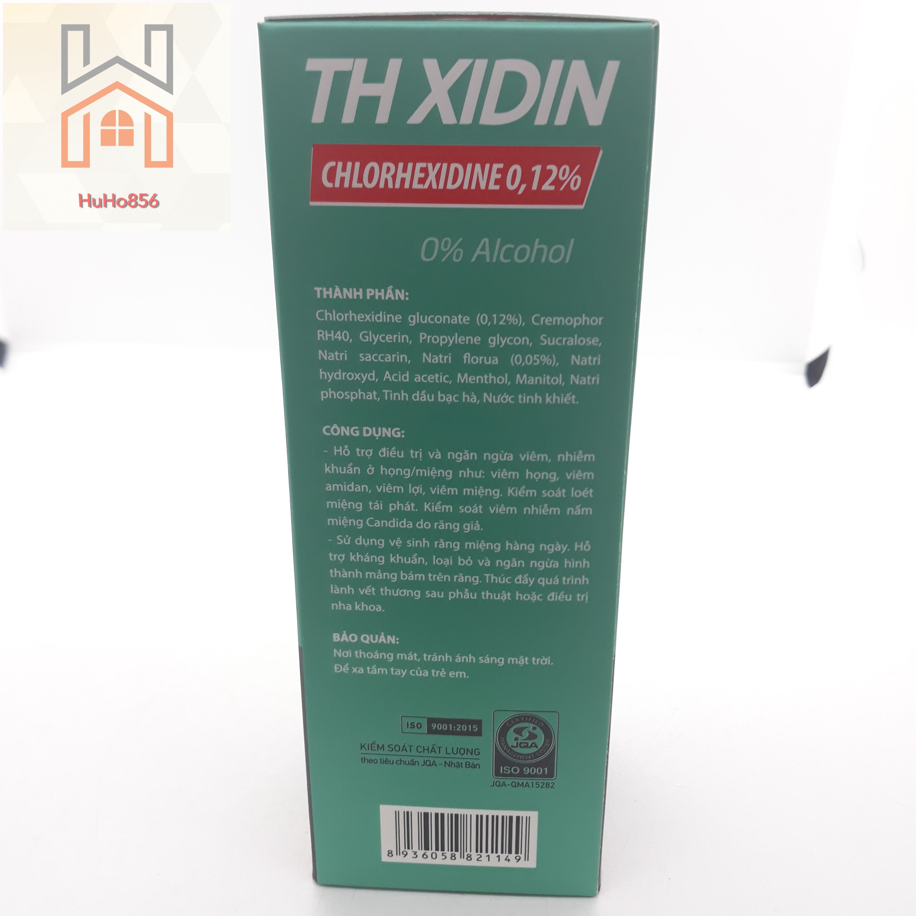 Nước Súc Miệng Họng TH XIDIN 250ml