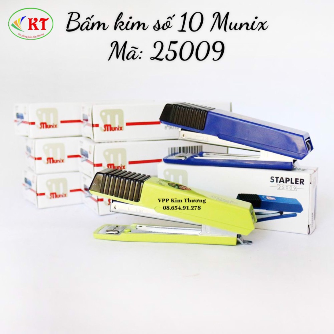 Bấm kim số 10 Munix mã 25009 chính hãng