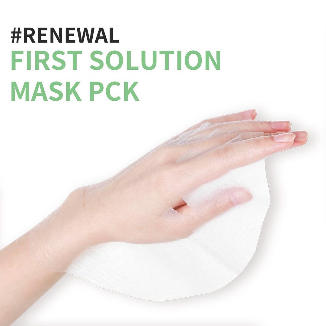[Hcm]Combo of 10 Dabo Green Tea First Solution Mask Pack