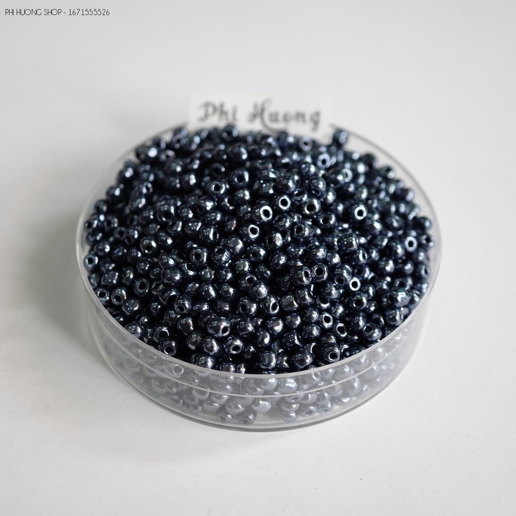 Gói 50gr hạt cườm tấm 4mm đính kết, làm trang sức handmade