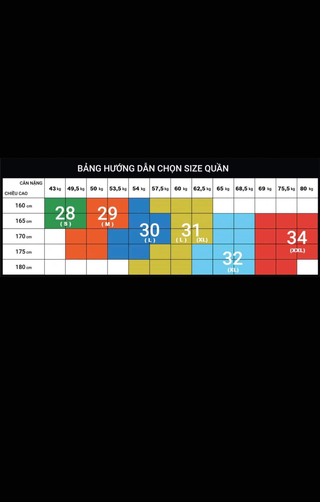 Quần jean Nam Đen Rách Gối