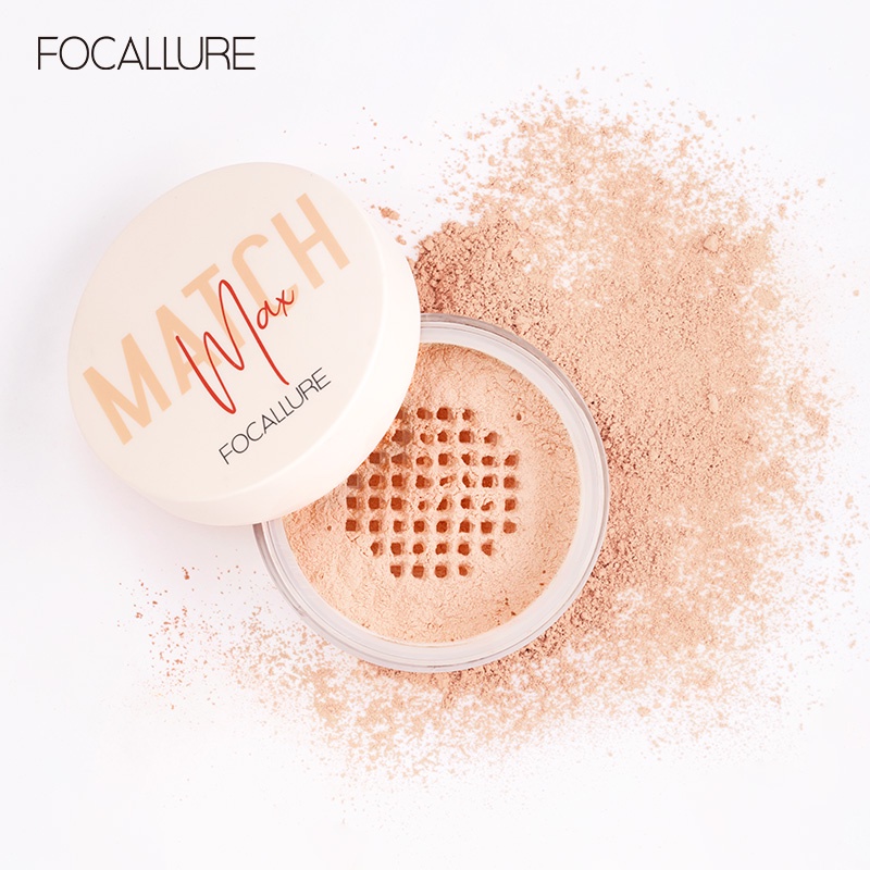 Phấn Phủ Bột Focallure Match Max Baking & Setting Matte Loose Powder 10g