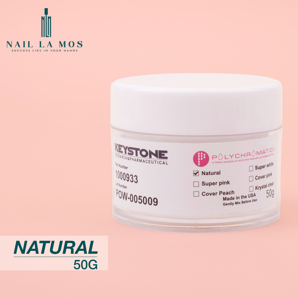 Bột đắp móng Keystone chính hãng nhập khẩu USA - Bột nail Mỹ 3in1 không pha, dễ đắp, rất mịn