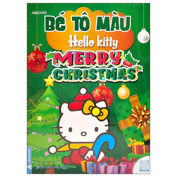 Fahasa - Bé Tô Màu Hello Kitty - Merry Christmas