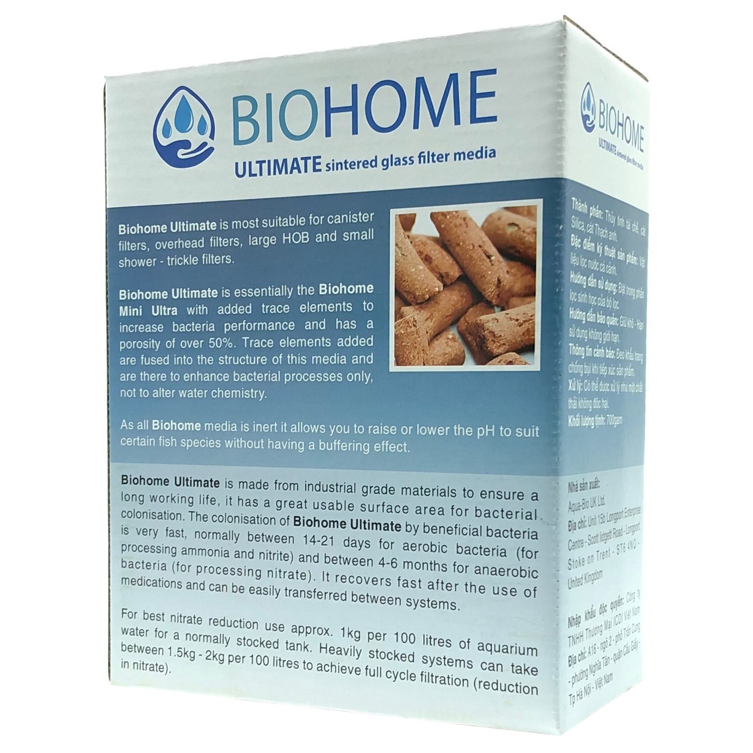 Vật liệu lọc nước bể cá Biohome Ultimate