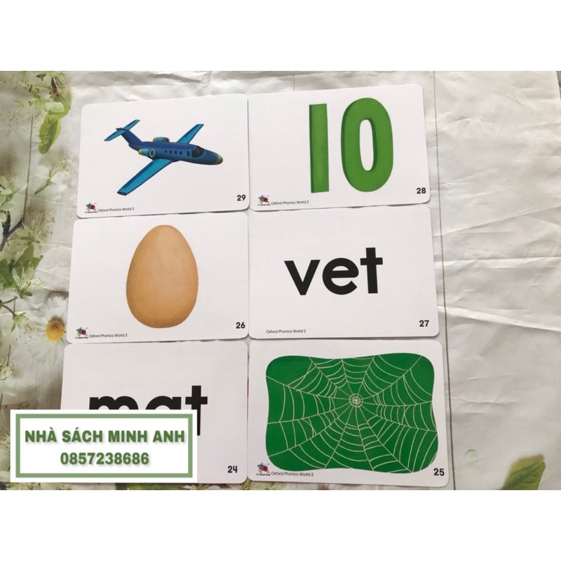 Flashcard OXFORD PHONICS WORLD 2 - 93 thẻ