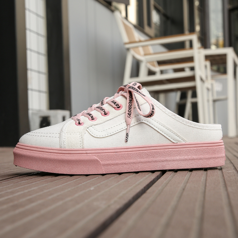 Giày hở gót đế cao su Fashion - G074