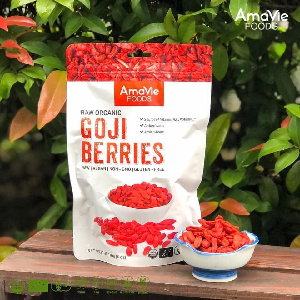 Kỷ tử hữu cơ CLavie Organic Goji Berries 170g