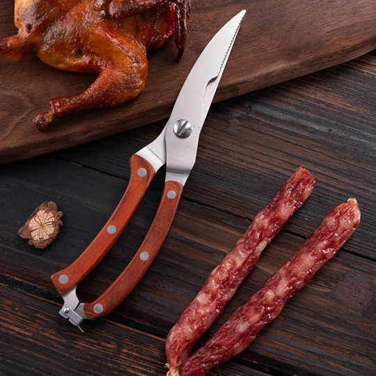 Chicken Scissors 25cm Long Steel With Clasps