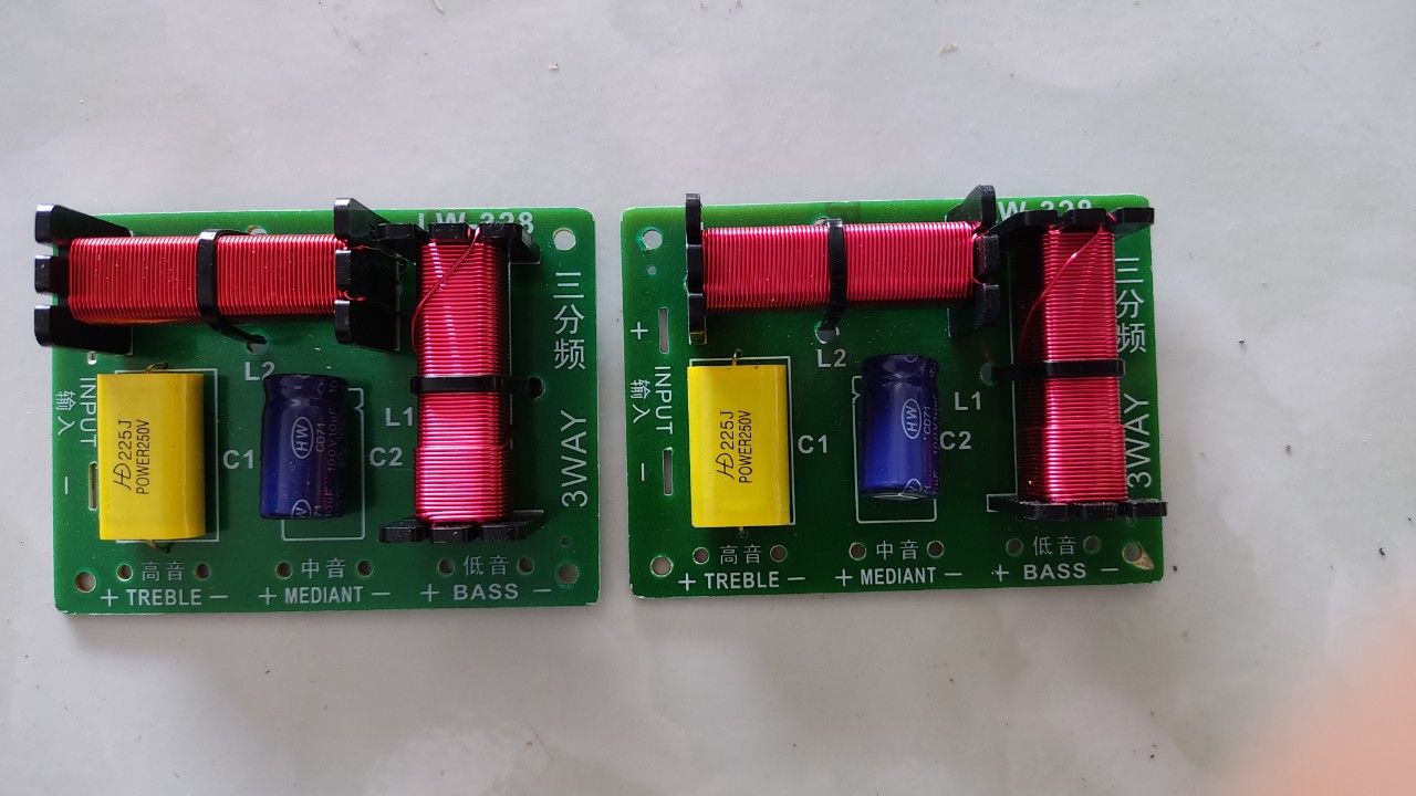 Mạch phân tần lw 328 - 1 bass -1 trung -1 treble - phân tần loa - giá 1 mạch