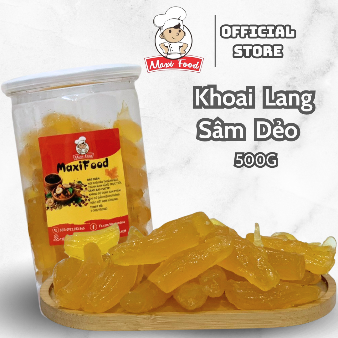 500g khoai lang sâm dẻo thơm ngon maxifood