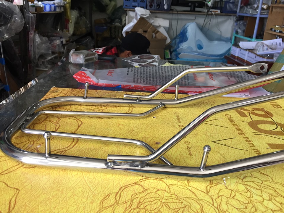 baga sau cho xe 67 (kiểu chaly 84) -Inox