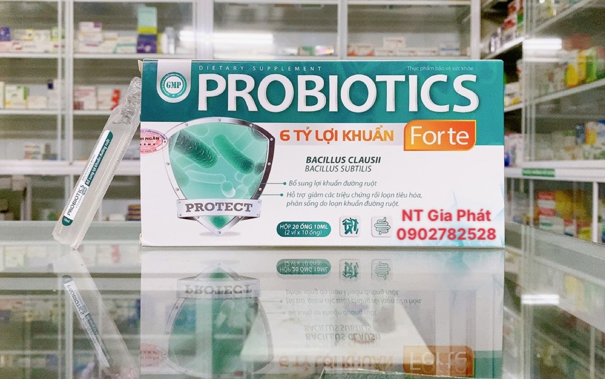 Men tiêu hóa 6 tỷ lợi khuẩn probiotics forte được các phòng khám tin dùng