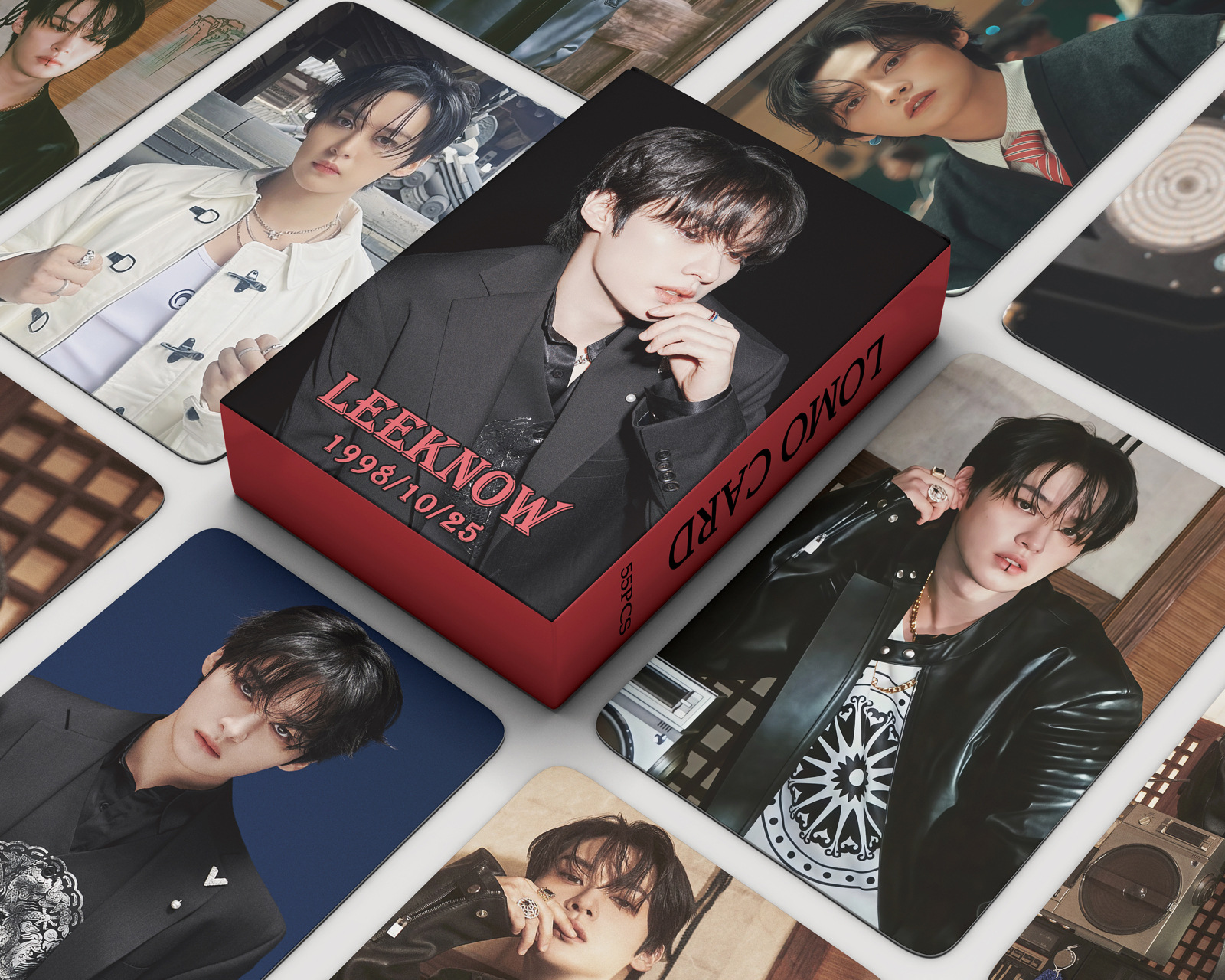 Set 55 lomo card Stray kids - LEE KNOW 2025
