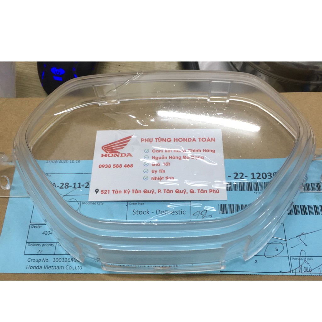 MẶT KÍNH ĐỒNG HỒ WAVE NHỎ / WAVE BLADE ZIN HONDA