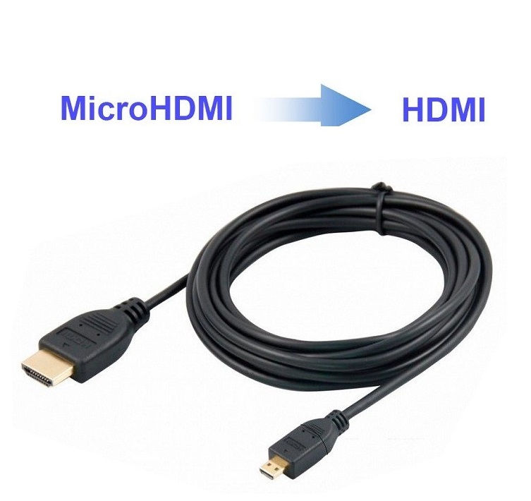 Cáp micro hdmi to hdmi 1.5m giá rẻ
