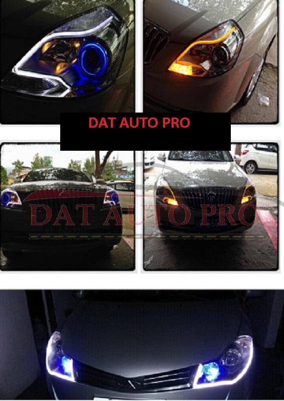 Bộ 2 Dây LED daylight+xinhan dùng cho oto,xe máy.