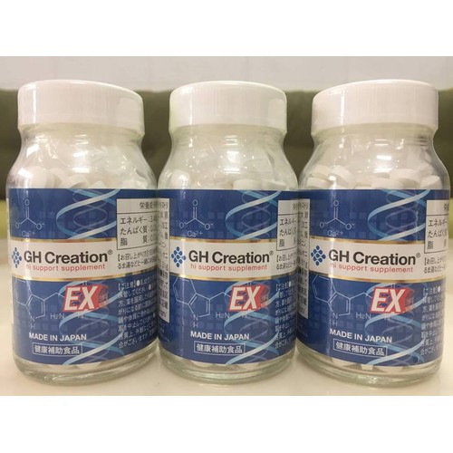 [chuẩn auth HSD lâu] viên tăng chiều cao GH Creation EX 270 viên