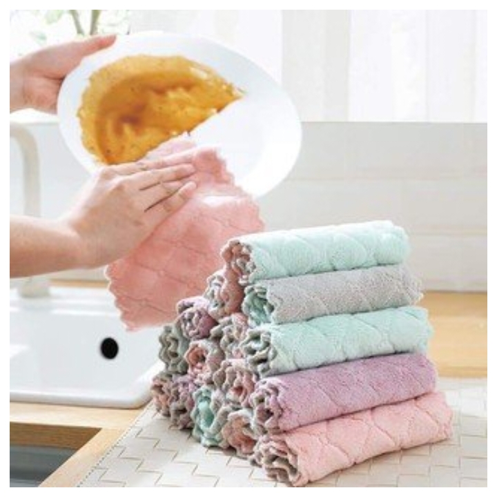 Combo 8 Khăn Lau Đa Năng Cao Cấp Ghome