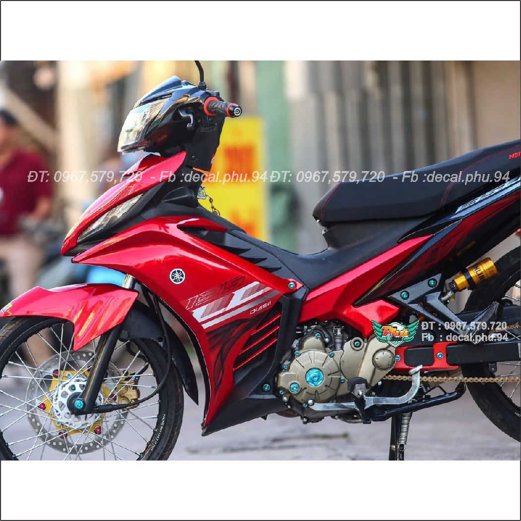 Tem rời Ex 135 Lc đỏ đen 2021 (P)