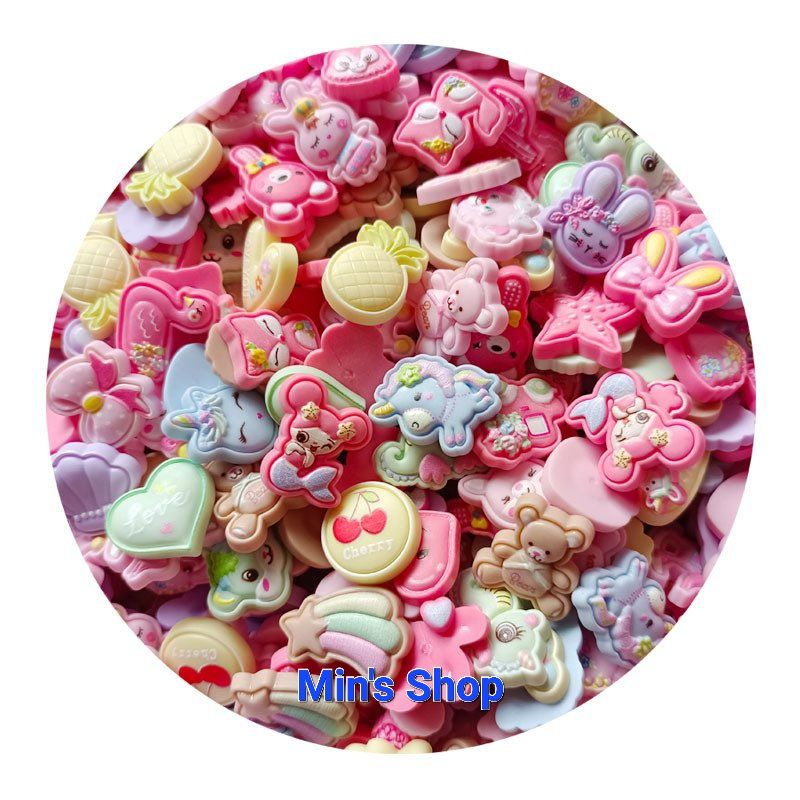 Set 10 charm  nhiều mẫu lựa chọn.